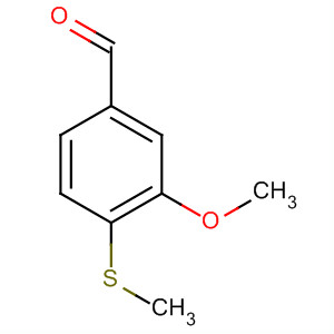 Structure of 3-METHOXY-4-METHYLSULFANYL-BENZALDEHYDE