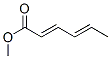 Structure of Methyl sorbate