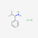 (S)-2 -甲基- 1 -苯丙醇- 1 -胺盐酸结构式