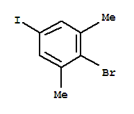 Structure of 2,6-Dimethyl-4-iodobromobenzene
