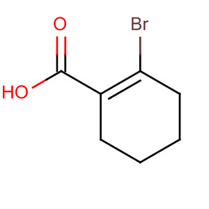 1-Cyclohexene-1-carboxylic acid, 2-bromo-结构式
