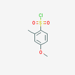 Structure of 4-Methoxy-2-methyl-benzenesulfonyl chloride