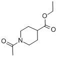 Chemical structure of ethyl 1-acetylpiperidine-4-carboxylate