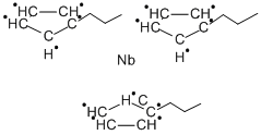 Structure of TRIS(ISOPROPYLCYCLOPENTADIENYL)NEODYMIUM