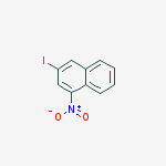 3-Iodo-1-nitronaphthalene结构式