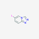 6-iodo-1,2,4-Triazolo[4,3-a]pyridine结构式