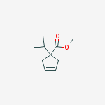3-CYCLOPENTENE-1-CARBOXYLIC ACID 1-(ISOPROPYL)-,METHYL ESTER结构式