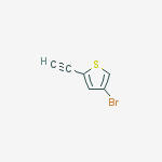 Structure of 4-BROMO-2-ETHYNYL-THIOPHENE
