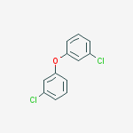 Chemical structure of 1,1'-oxybis(3-chlorobenzene)