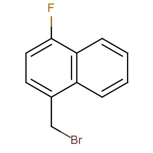 Structure of Naphthalene, 1-(bromomethyl)-4-fluoro-