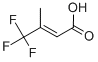 Structure of 3-(TRIFLUOROMETHYL)CROTONIC ACID