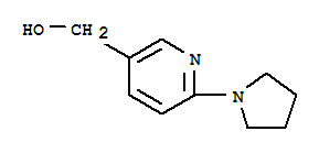 Structure of [6-(1-PYRROLIDINYL)-3-PYRIDINYL]METHANOL