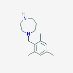 Structure of 1-(MESITYLMETHYL)-1,4-DIAZEPANE