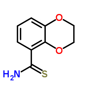 Structure of 2,3-DIHYDRO-1,4-BENZODIOXINE-5-CARBOTHIOAMIDE
