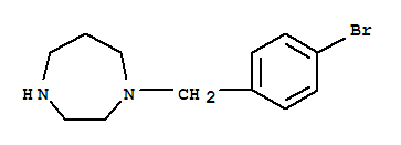 Structure of 1-(4-BROMOBENZYL)-1,4-DIAZEPANE