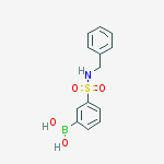 Structure of 3-(N-BENZYLSULFAMOYL)PHENYLBORONIC ACID
