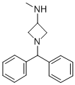 N-(1-二苯甲基氮杂环丁烷-3-基)-N-甲胺结构式