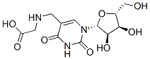 5-(((carboxymethyl)amino)methyl)uridine结构式