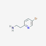 Structure of 2-(5-bromopyridin-2-yl)ethanamine