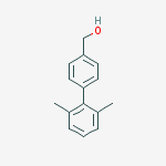 Structure of 4-(2,6-Dimethylphenyl)benzyl alcohol