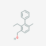 Structure of 1,1-BIPHENYL]-3-METHANOL,2-ETHYL-6-METHYL-