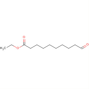 Structure of Decanoic acid, 10-oxo-, ethyl ester