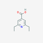 Structure of 2,6-diethylisonicotinic acid