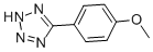 Structure of 5-(4-METHOXYPHENYL)-1H-TETRAZOLE