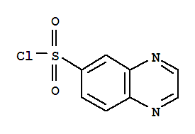 Structure of 6-quinoxalinesulfonyl chloride