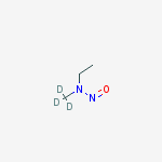 Structure of ethanamine, N-(methyl-d_3_)-N-nitroso-