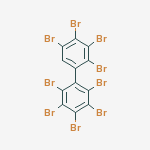 Structure of 2,2',3,3',4,4',5,5',6-NONABROMO-1,1'-BIPHENYL