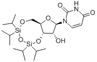 Structure of 3,5-O-(1,1,3,3-Tetraisopropyl-1,3-disiloxanediyl)uridine