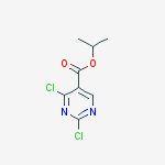 Structure of isopropanyl 2,4-dichloropyriMidine-5-carboxylate