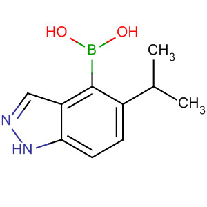 [5-(1-METHYLETHYL)-1H-INDAZOL-4-YL] BORONIC ACID