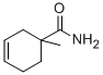 1-methylcyclohex-3-ene-1-carboxamide结构式