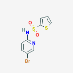 Structure of N-(5-Bromopyridin-2-yl)-thiophene-2-sulfonamide