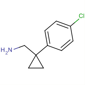 Structure of C-[1-(4-CHLORO-PHENYL)-CYCLOPROPYL]-METHYLAMINE