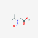Structure of GLYCINE,N-(ISOPROPYL)-N-NITROSO-
