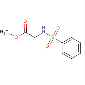 Structure of methyl 2-(benzenesulfonamido)acetate