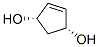 (1R,3S)-CYCLOPENT-4-ENE-1,3-DIOL结构式