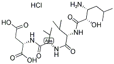 Structure of (2S,3R)-[3-AMINO-2-HYDROXY-5-METHYLHEXANOYL]-VAL-VAL-ASP-OH HCL