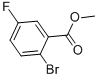 Structure of METHYL 2-BROMO-5-FLUOROBENZOATE