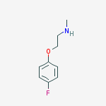 Structure of Ethanamine, 2-(4-fluorophenoxy)-N-methyl-
