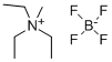 Structure of TRIETHYLMETHYLAMMONIUM TETRAFLUOROBORATE