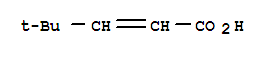 (E)-4,4-DIMETHYL-2-PENTENOIC ACID结构式