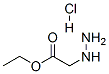 Structure of Ethyl hydrazinoacetate hydrochloride