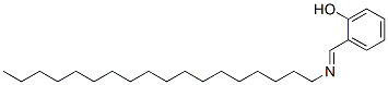 Structure of 2-((E)-[(E)-Octadecylimino]methyl)phenol