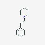 Structure of 1-Phenethylpiperidine