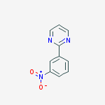 Structure of 2-(3-NITROPHENYL)PYRIMIDINE