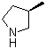 Structure of (R)-3-Methylpyrrolidine